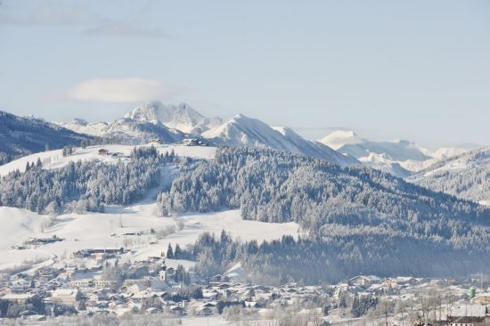 Winterlandschaft mit Bauernhof Kuchlberg in Altenmarkt/Zauchensee Winterlandschaft von Altenmarkt